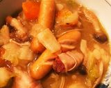 ソーセージとベーコンの白菜ポトフ作り方8写真