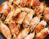 もやしと豚肉クルクル焼き作り方1写真