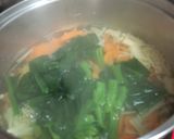 味噌汁！　冬休み1作り方4写真