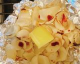 バター醤油香る☆ゆり根のホイル焼き作り方3写真