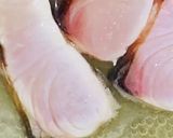 かつお菜（勝男菜）の入った博多雑煮作り方4写真
