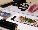 巻きすいらずの中巻ハーフ　ねぎとろ　鉄火作り方3写真