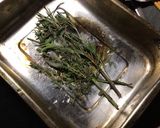 ラムラック　ハーブ焼き作り方2写真