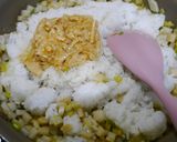 簡単！ピリ辛☆かまぼこメンマチャーハン作り方3写真