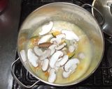 しいたけ南瓜粥♪簡単温めると良くなる胃痛作り方5写真