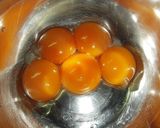 ２１㎝型シフォンケーキ（バナナココア）作り方4写真