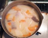 簡単☆白味噌のお雑煮2023作り方3写真
