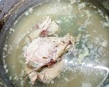 本格的❣年越しそば、お雑煮用鶏ガラスープ作り方1写真