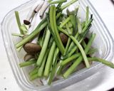 【弁当】マヨ玉ハムかつ＆しめじレモン蒸し作り方8写真