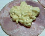 【弁当】マヨ玉ハムかつ＆しめじレモン蒸し作り方3写真