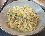 漬物と納豆のブラックペッパーチャーハン作り方7写真