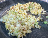 漬物と納豆のブラックペッパーチャーハン作り方6写真