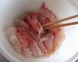 鯛の簡単オリーブ和えで、お節の箸休めを作り方3写真