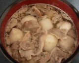 簡単★豚肉と里芋のレンチン煮付け作り方3写真