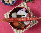 薩摩のお雑煮♡大きな焼海老と里芋が定番作り方2写真