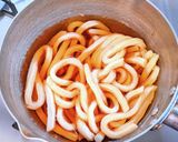 角煮カレーうどん作り方3写真