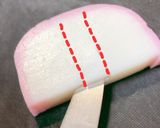 かまぼこの飾り切り〜リボン編〜作り方2写真