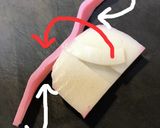 かまぼこの飾り切り〜リボン編〜作り方3写真