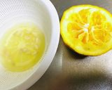 橙酢でたべる・かぶの湯豆腐作り方3写真