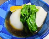 橙酢でたべる・かぶの湯豆腐作り方9写真