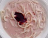 レンジ4分皿1つ。ロゼクリームうどん作り方2写真