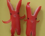 兎年のうさぎにナリキリったソーセー人作り方5写真