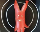兎年のうさぎにナリキリったソーセー人作り方7写真