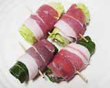 豚バラ白菜小松菜巻き作り方3写真