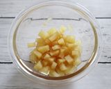 オートミールで作る！アップルクランブル作り方1写真