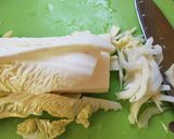 白菜【材料4つ・火を使わない】サラダ作り方1写真