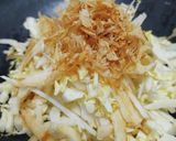 白菜【材料4つ・火を使わない】サラダ作り方3写真