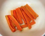 いんげんと人参のチキンロール♩作り方1写真