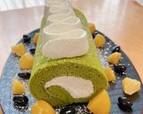 米粉の抹茶ロールケーキ作り方11写真
