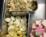 鮭と貝柱のうまみたっぷりの新潟風のっぺ作り方4写真