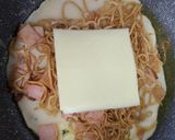焼きそばで簡単広島風お好み焼き　卵なし作り方4写真