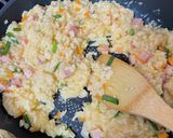 超簡単!基本の家庭チャーハンコンソメ味作り方5写真