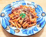 豚ひき肉とゴボウのボロネーゼ作り方8写真