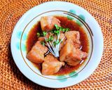湯煎で豚角煮作り方5写真