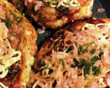 大根ツマ～リメイク？…の、お好み焼き作り方4写真