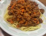 簡単ミートソースパスタ作り方13写真