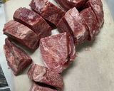 牛頰肉赤ワイン煮★本格　牛頰肉のシチュー作り方2写真