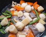 お節の煮しめで簡単チキンカレー作り方4写真