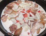 フライパン一つ！簡単チキンのクリーム煮作り方7写真