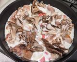 フライパン一つ！簡単チキンのクリーム煮作り方8写真