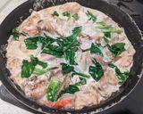 フライパン一つ！簡単チキンのクリーム煮作り方9写真