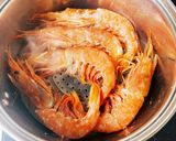 有頭エビの塩蒸し作り方5写真