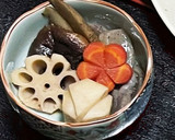 簡単 手作りおせち✨里芋 鶴の飾り切り作り方7写真