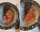 アンチョビのスパイスパスタ作り方4写真