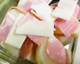 かぶとお餅とベーコンのマヨグラタン作り方6写真