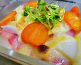 かぶとお餅とベーコンのマヨグラタン作り方14写真